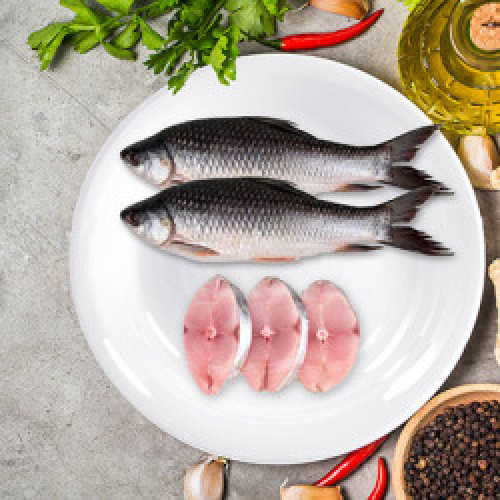 Fresh small Rohu cut-1kg