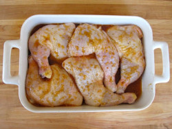 Marinated Chicken leg with thigh-1kg